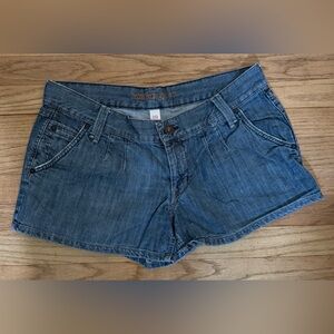 Women's Blue Denim Shorts